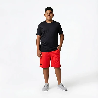 Under Armour Boys' Tech Vent Printed Shorts 6