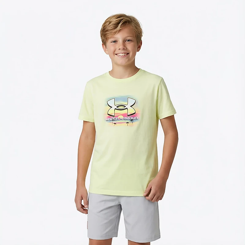 Under Armour Boys' Summer Graphic Short Sleeve T-shirt