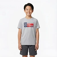Under Armour Boys' Baseball Dingers Short Sleeve T-shirt
