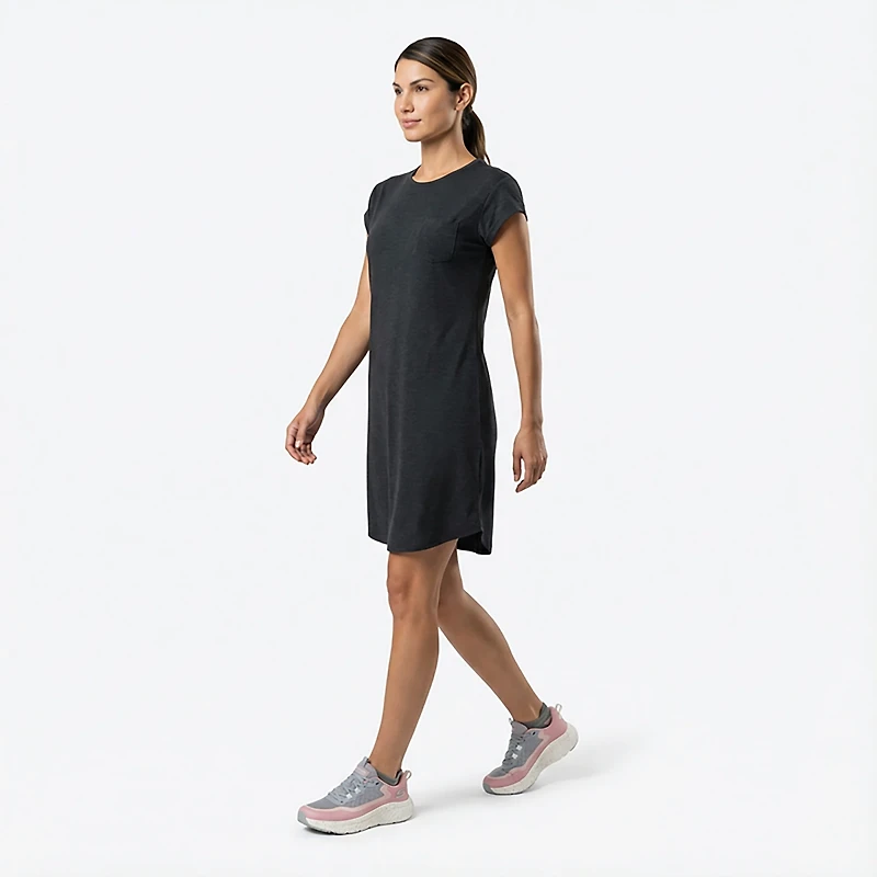 Magellan Outdoors Women's Summerville Short Sleeve Shirt Dress