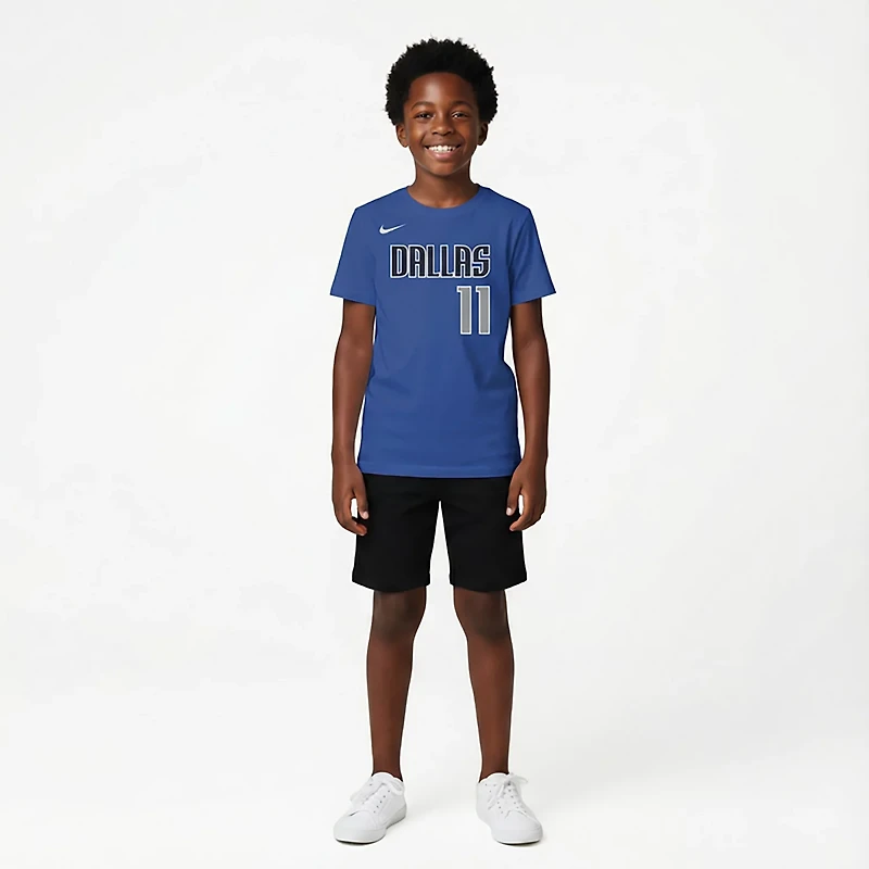 Nike Boys' Dallas Mavericks Kyrie Irving N&N Icon T-shirt