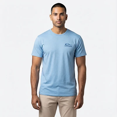 Drake Waterfowl Men's Pintail Duck Short Sleeve T-shirt.