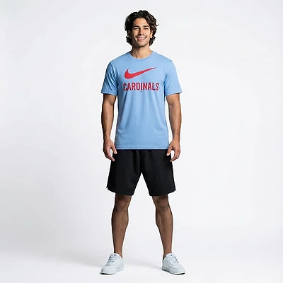 Nike Light St Louis Cardinals Swoosh T-Shirt