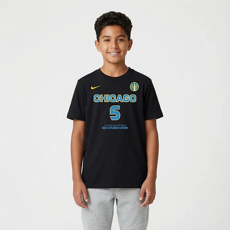 Nike Angel Reese Chicago Sky 2024 WNBA Draft Name  Number T-Shirt