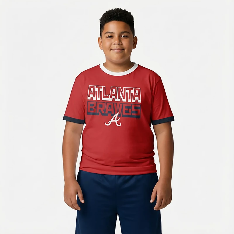 47 Kids' Braves Jump Up Changeup T-shirt