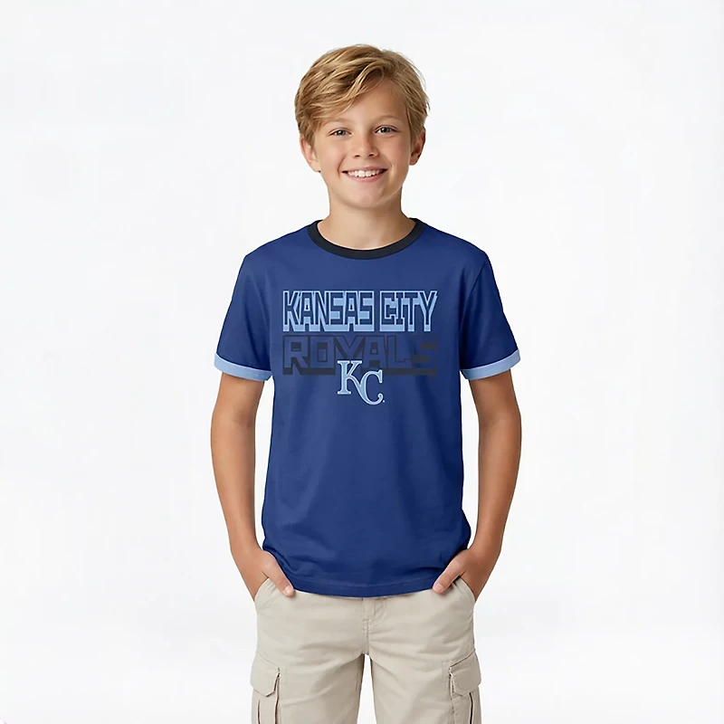 47 Kids' Royals Jump Up Changeup T-shirt