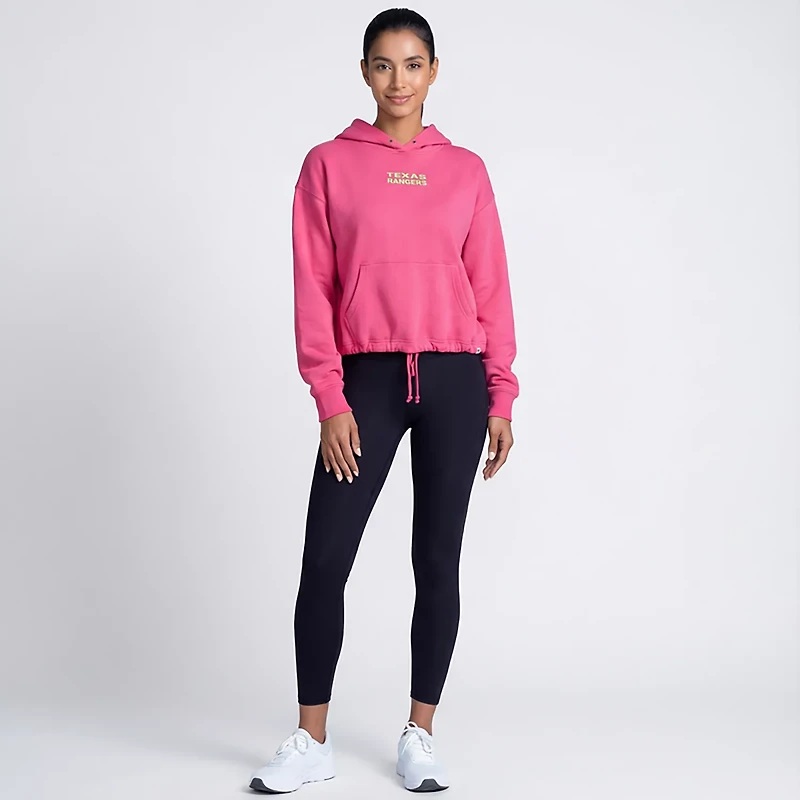 '47 Women's Texas Rangers Bright Side Venice Long Sleeve Hoodie