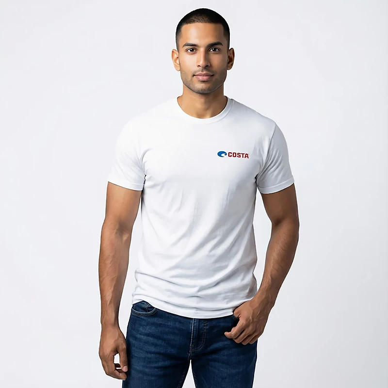 Costa Del Mar Men's C Wave Short Sleeve T-shirt