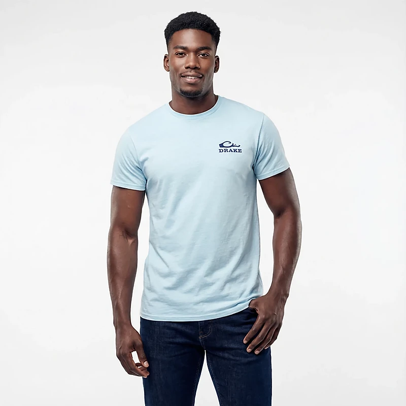 DRAKE WATERFOWL USA BADGE T-SHIRT