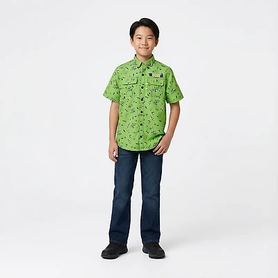 Magellan Outdoors Boys' Laguna Madre Fiesta Fishing Shirt