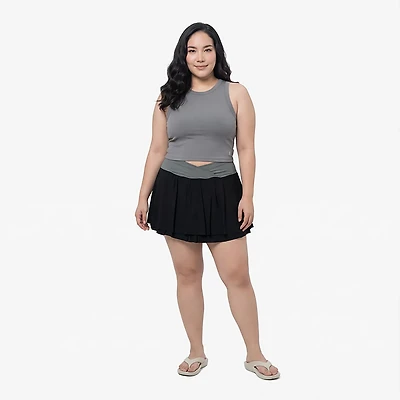 Jadelynn Brooke Women's Color Block Skort