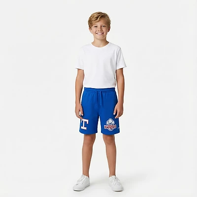 Pro Standard Boys' Texas Rangers Retro Classic BB Fleece Shorts