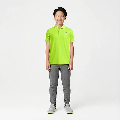 Under Armour Boys' Performance Printed Polo