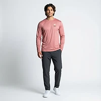 CCA Men's Painted Redfish Long Sleeve Performance T-shirt