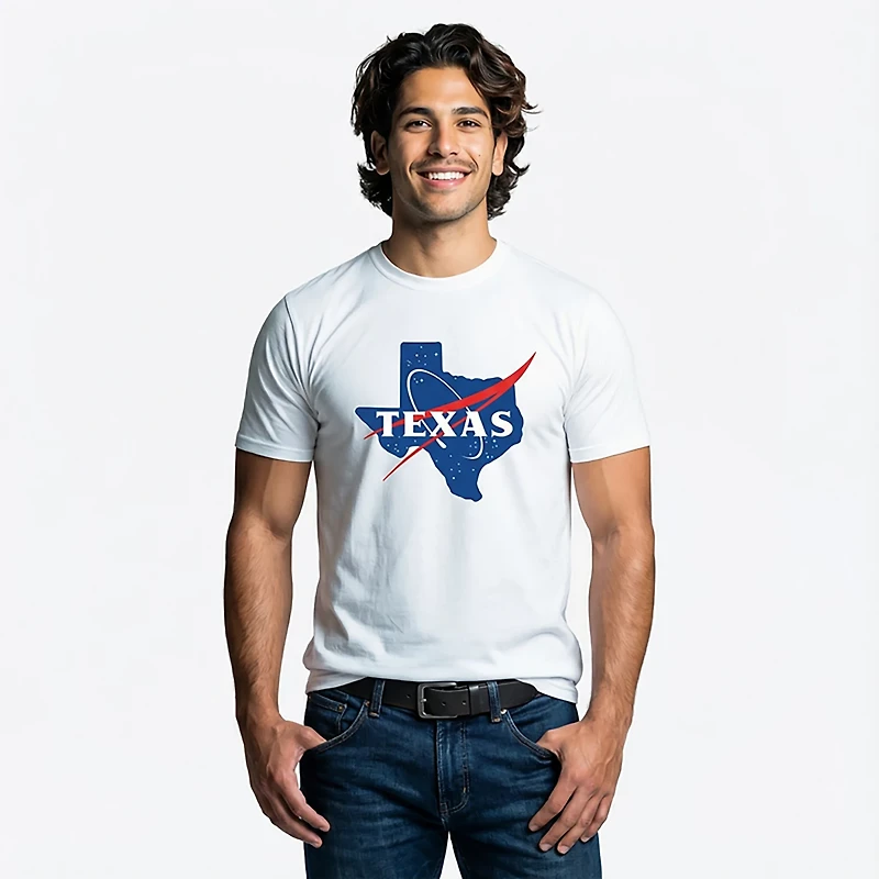 State Life Men's Texas Out Of Space Short Sleeve Graphic T-shirt