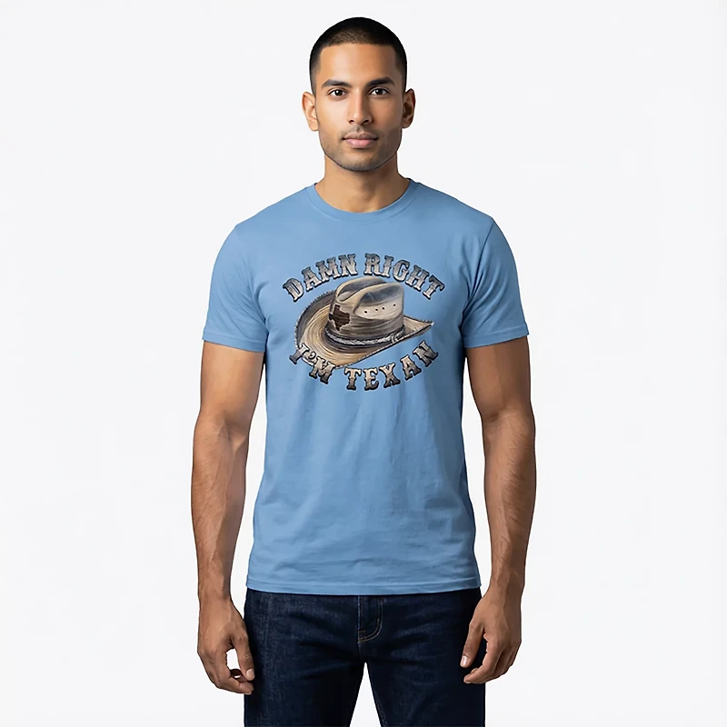 State Life Men's Texas Dam Right Short Sleeve Graphic T-shirt