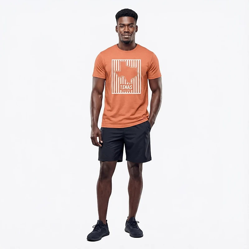 State Life Men's Texas Pinstripe Short Sleeve T-Shirt