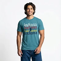 State Life Men's Vert Row Short Sleeve T-Shirt