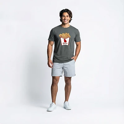 State Life Men's Georgia Waffle Fries Short Sleeve T-Shirt