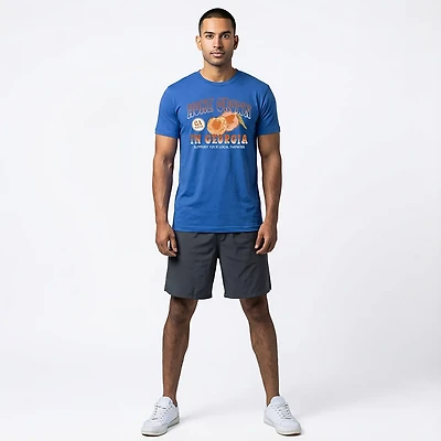 State Life Men's Georgia Home Grown Peach Short Sleeve T-shirt