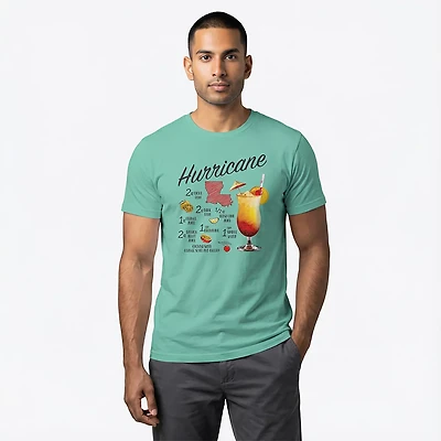 State Life Men's Louisiana Hurricane Short Sleeve T-shirt