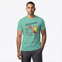 State Life Men's Louisiana Hurricane Short Sleeve T-shirt