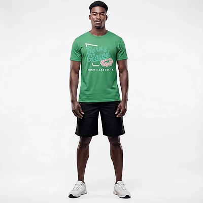 State Life Men's North Carolina Born And Glazed Short Sleeve Graphic T-shirt