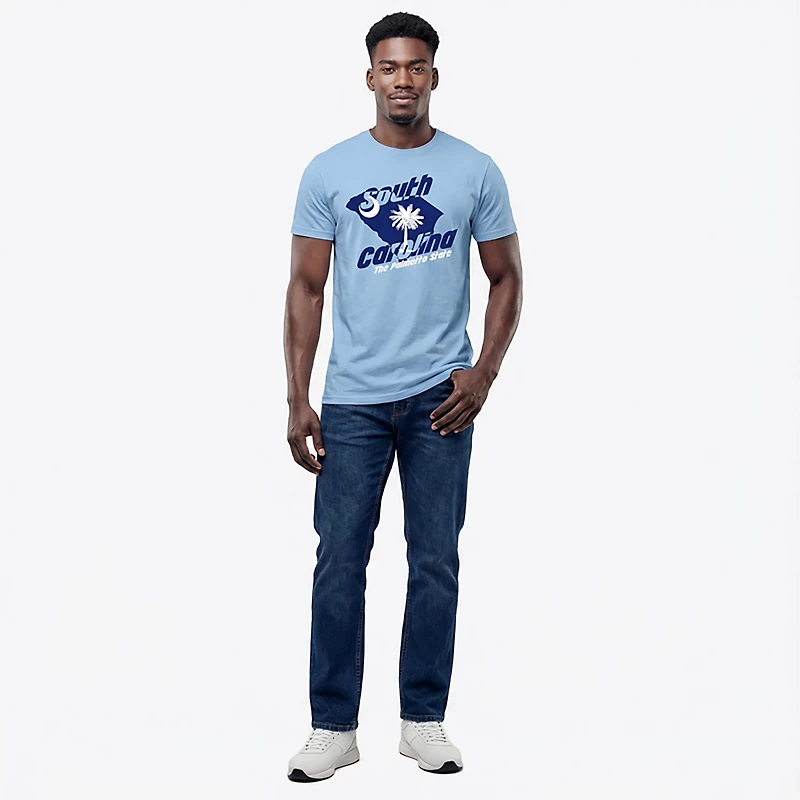 State Life Men's South Carolina Cut Through Short Sleeve T-Shirt