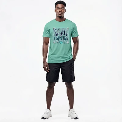 State Life Men's South Carolina Ornate Short Sleeve T-shirt