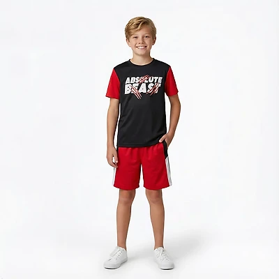 BCG Boys' (4-7) Absolute Beast Short Sleeve Set