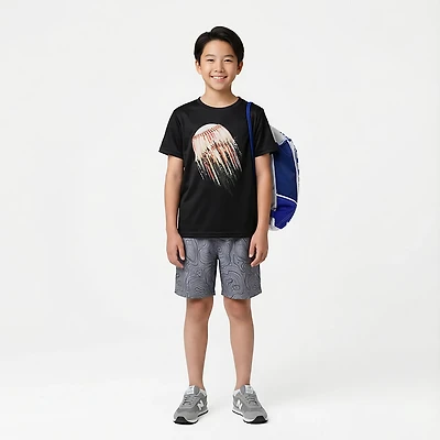 BCG Boys' (4-7) Fast Ball Short Sleeve 2-Piece Set