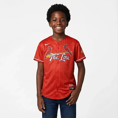 Youth Nike St Louis Cardinals 2024 City Connect Limited Jersey