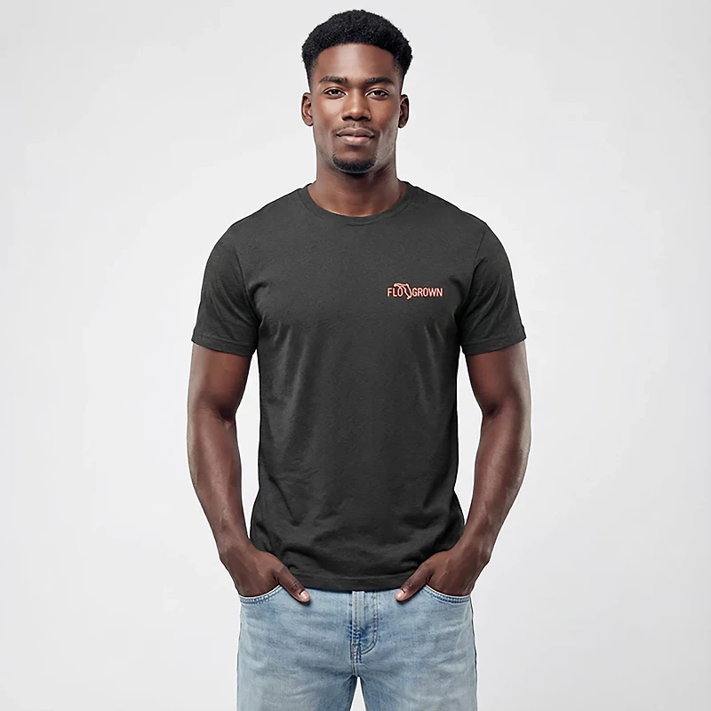 FLOGROWN Men's Neon Vibes Short Sleeve T-shirt