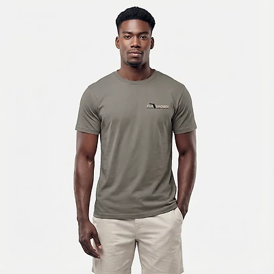 FLOGROWN Men's Wood Gator Short Sleeve T-shirt