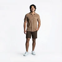 Texas Standard Men's Terlingua Terry Cloth Short Sleeve Shirt