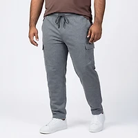 BCG Men's Double Knit Open Leg Cargo Pants