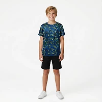 BCG Boys' Training Turbo Camo T-shirt