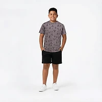 BCG Boys' 4-7 Lifestyle Work Out Alien Allover Print T-shirt