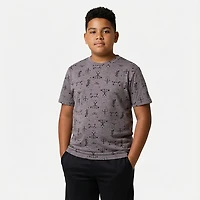 BCG Boys' 4-7 Lifestyle Work Out Alien Allover Print T-shirt