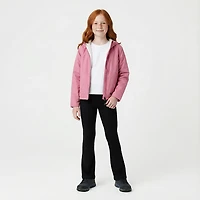BCG Girls' Cotton Slit Flare Leggings