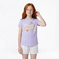 BCG Girls' Training Turbo Courage Graphic Short Sleeve T-shirt