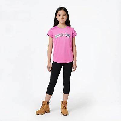 BCG Girls' Turbo Balloon Dance Graphic Short Sleeve T-shirt