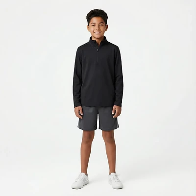 BCG Boys' Lifestyle Techno Knit 1/2-Zip Top
