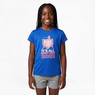 BCG Girls' Turbo GFX Base Short Sleeve Graphic T-shirt