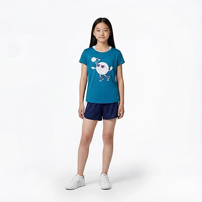 BCG Girls' Training Turbo Volleyball Serve Graphic Short Sleeve T-shirt