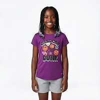 BCG Girls' 4-7 Turbo Girls Dunk Graphic T-shirt
