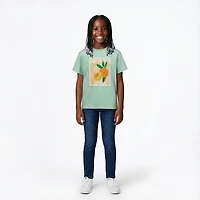 BCG Girls' Lifestyle Cotton Boxy Italy T-shirt