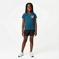 BCG Girls' Lifestyle Positive Daisy Cotton GFX Short Sleeve Graphic T-shirt