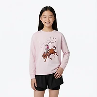 BCG Girls' Cotton GFX Long Sleeve T-shirt