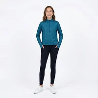 BCG Girls' 4-7 Sparkle 1/4-Zip Top